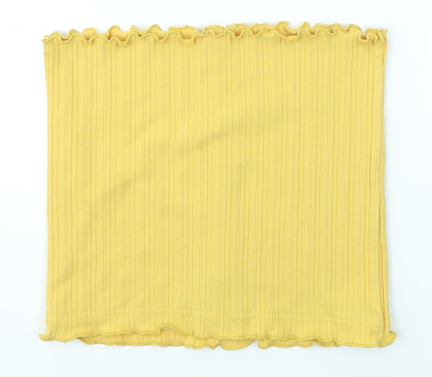 New Look Womens Yellow   Cropped Blouse Size S