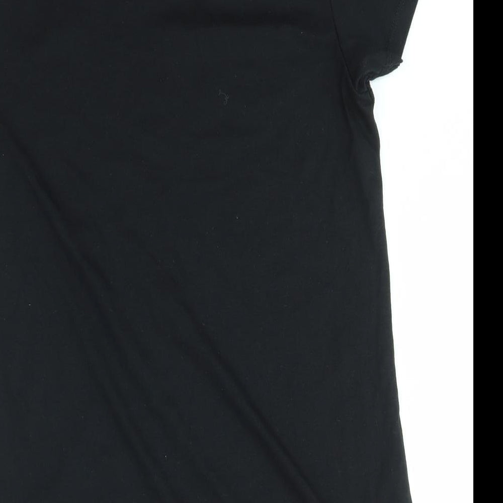 Primark Womens Black   Basic T-Shirt Size XS
