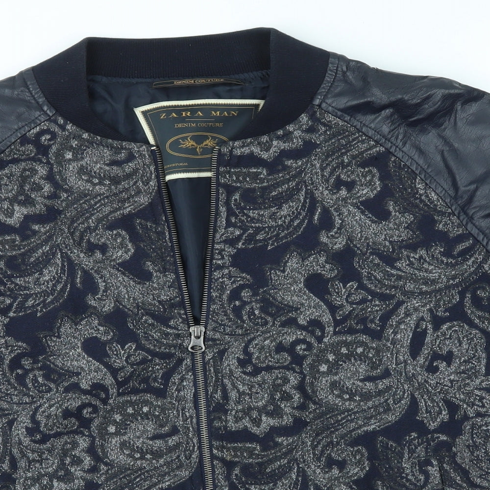 ZARA MAN Mens Blue   Jacket  Size L