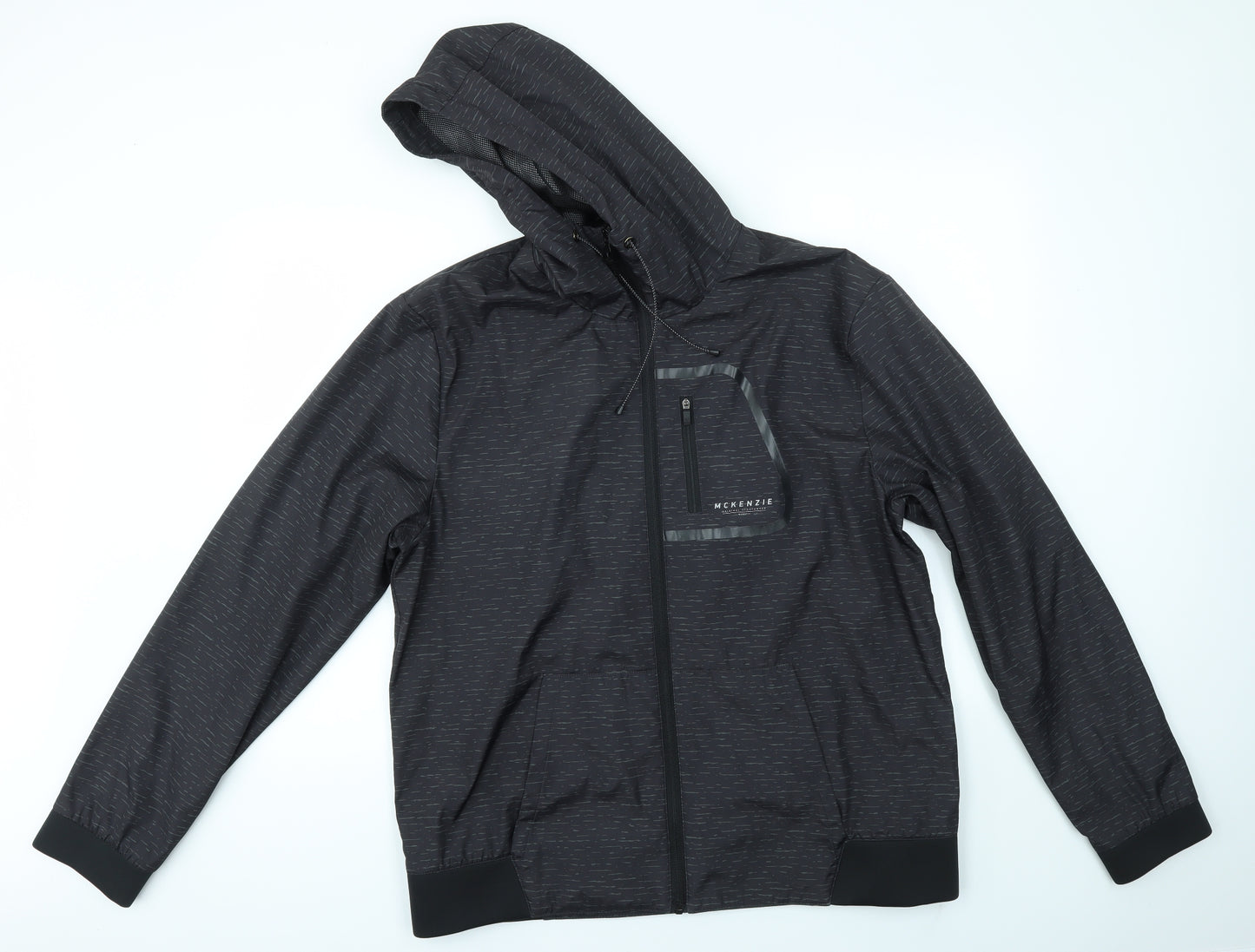 McKenzie Mens Grey   Rain Coat Coat Size XL