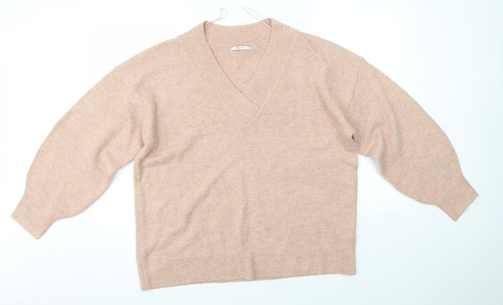 TU Womens Pink Pullover Jumper Size L