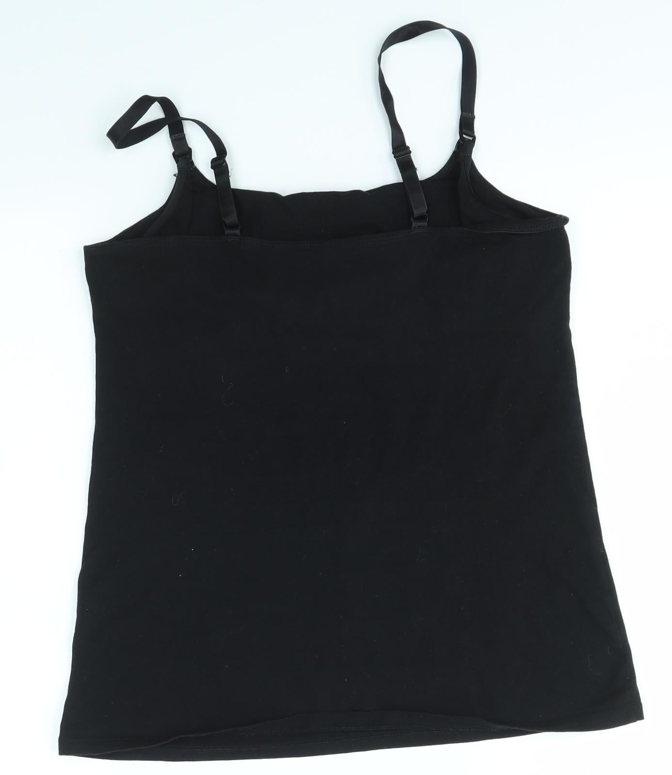 H&M Womens Black   Camisole Tank Size S