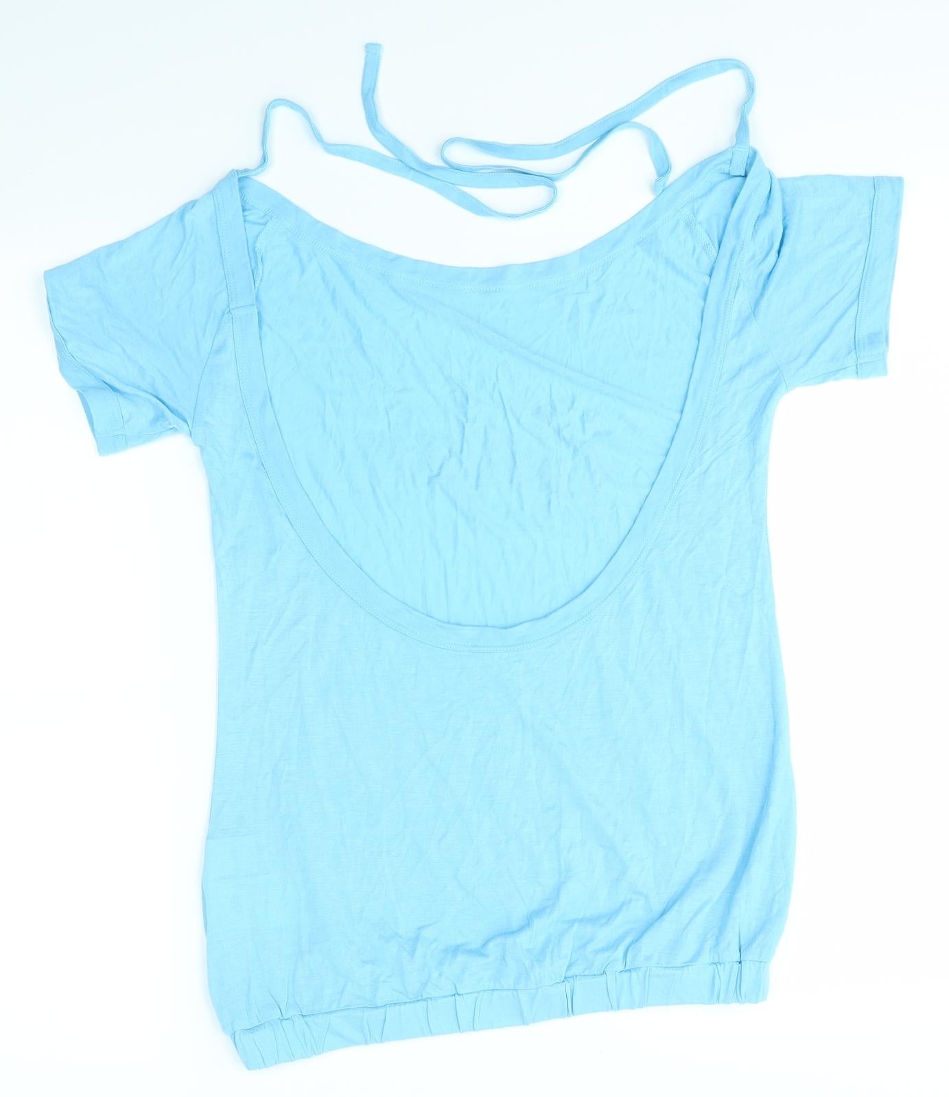 Reebok Womens Blue   Basic T-Shirt Size S