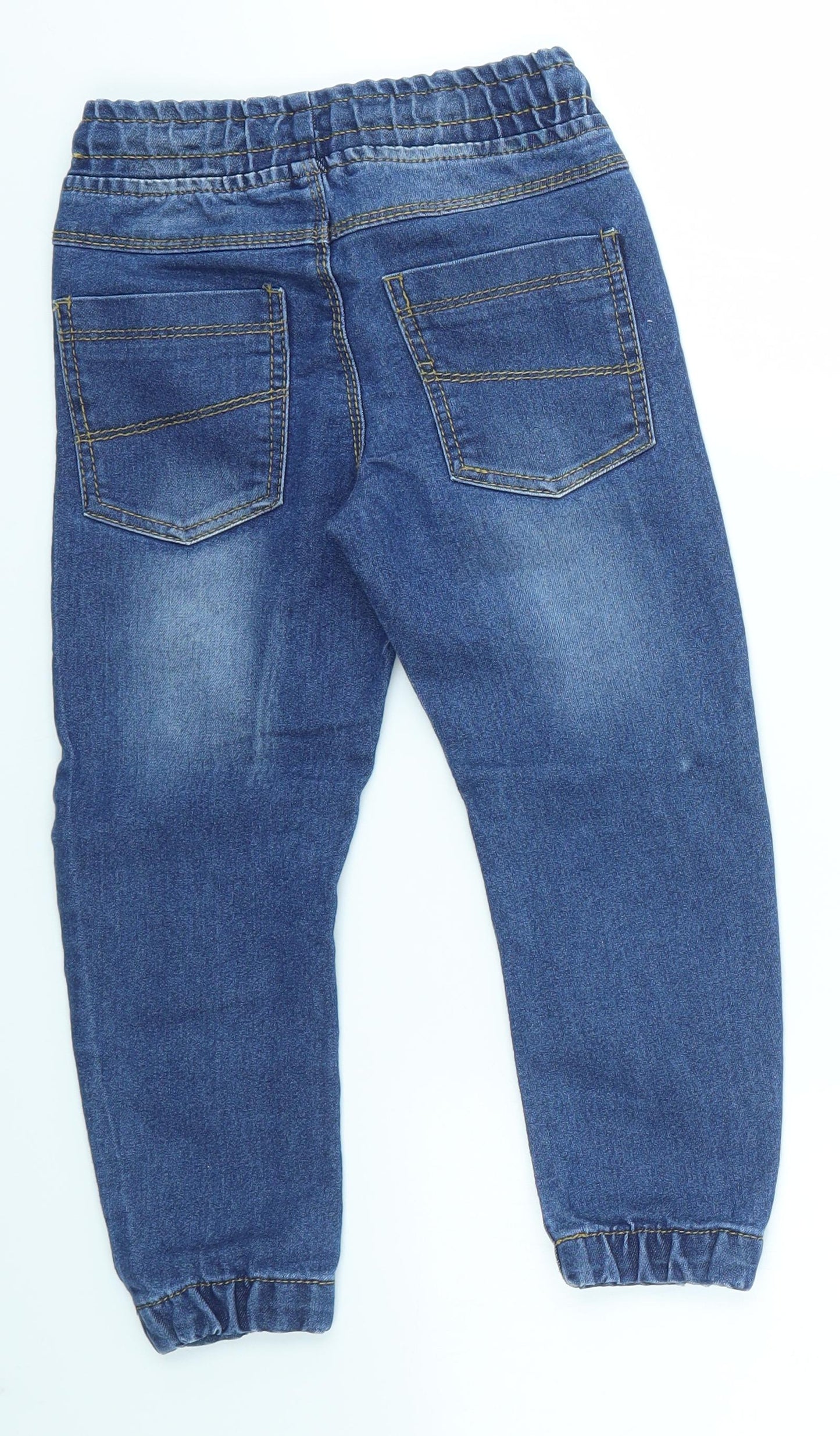 Preworn Boys Blue   Straight Jeans Size 3-4 Years