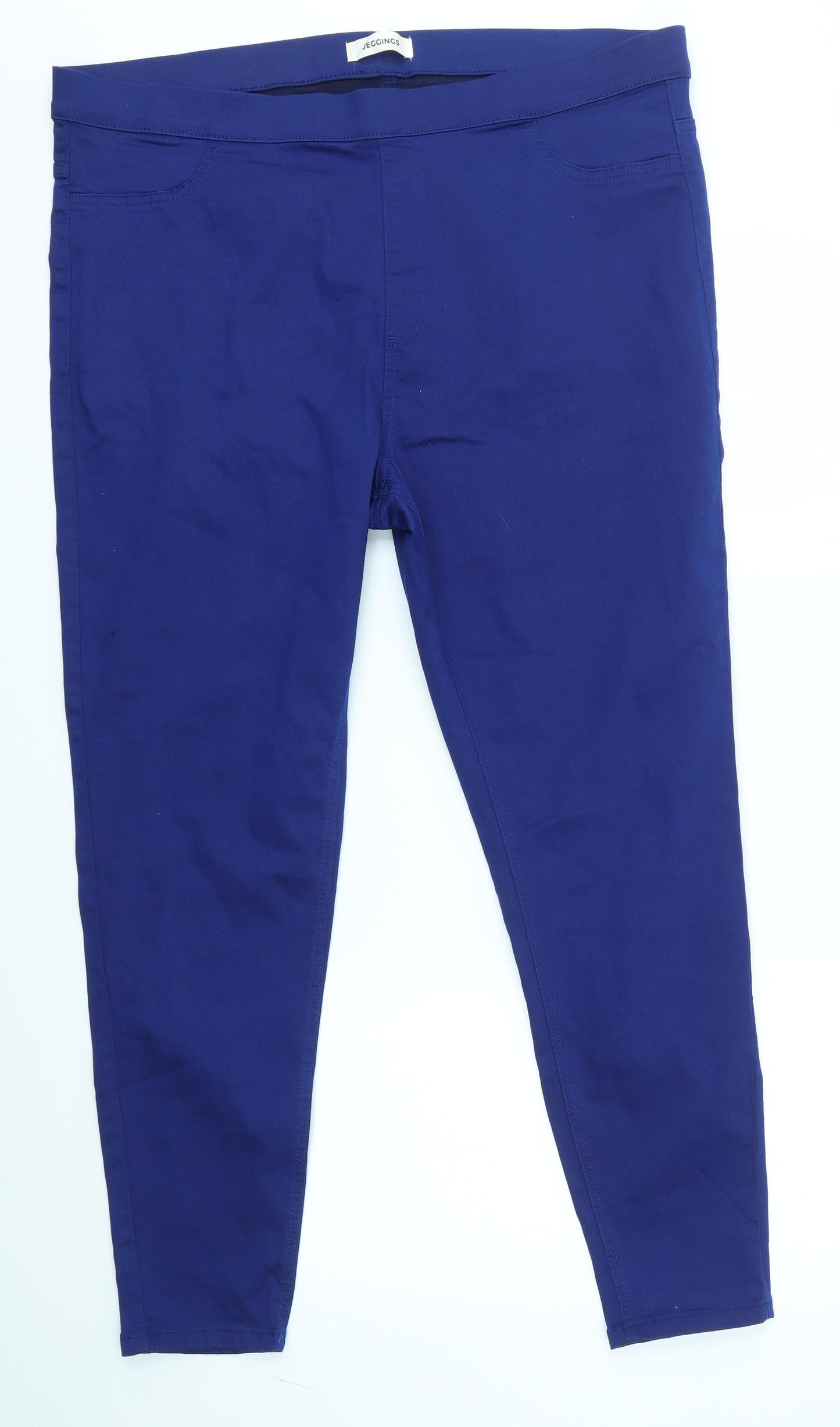 M&S Womens Blue   Jegging Jeans Size 20 L28 in