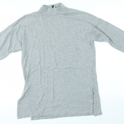 New Look Womens Grey   Basic T-Shirt Size 10