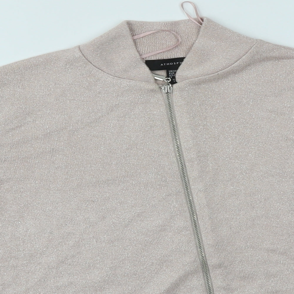 Primark Womens Pink   Full Zip Sweatshirt Size 6