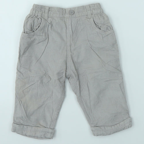 Mini Club Baby Grey   Jogger Trousers Size 6-9 Months