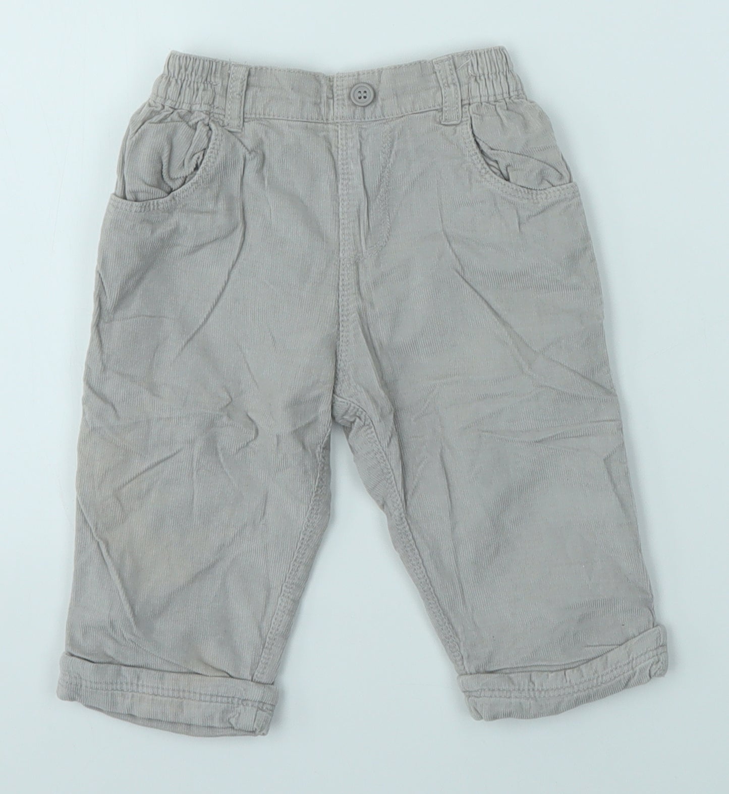 Mini Club Baby Grey   Jogger Trousers Size 6-9 Months