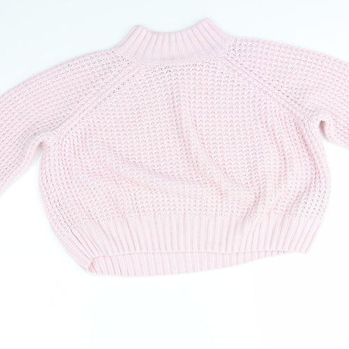 H&M Womens Pink   Pullover Jumper Size M