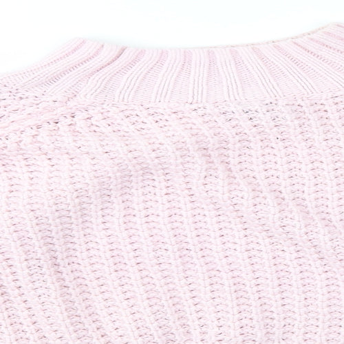 H&M Womens Pink   Pullover Jumper Size M