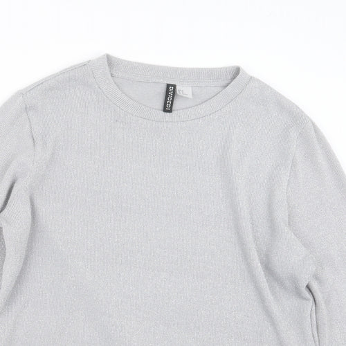 Divided by H&M Womens Grey   Pullover Jumper Size M