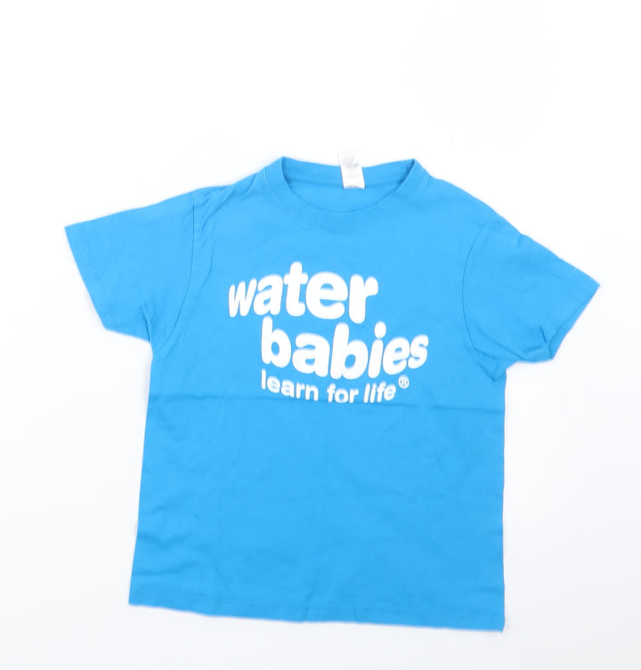 SOL'S Boys Blue Basic T-Shirt Size 6 Years