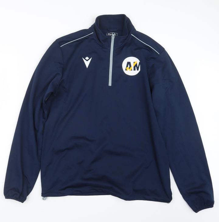 Macron Mens Blue   Jacket  Size L