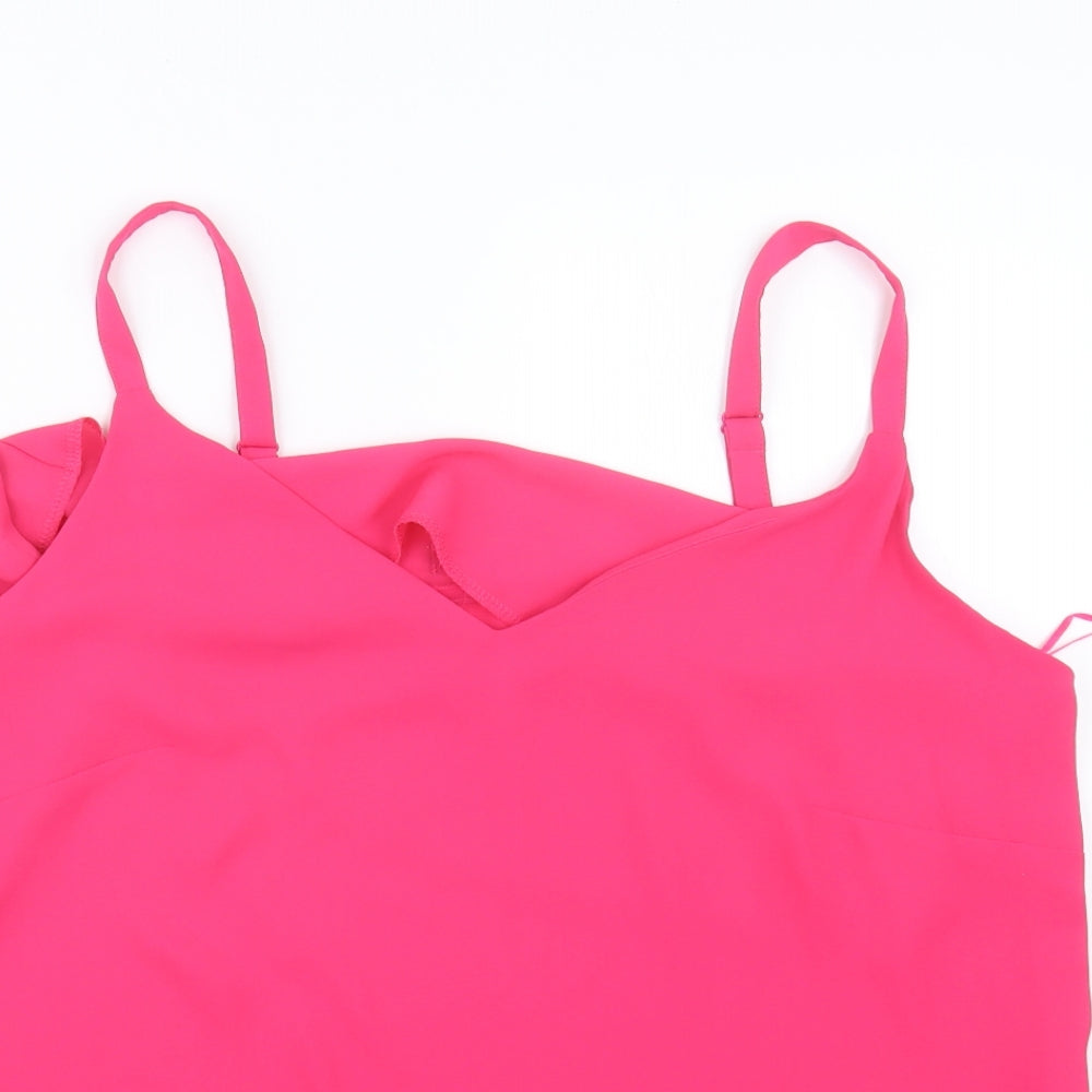 F&F Womens Pink   Camisole T-Shirt Size 14