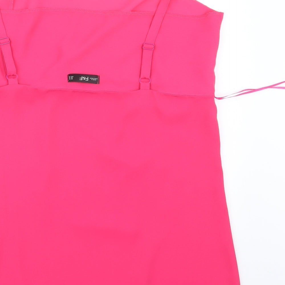 F&F Womens Pink   Camisole T-Shirt Size 14