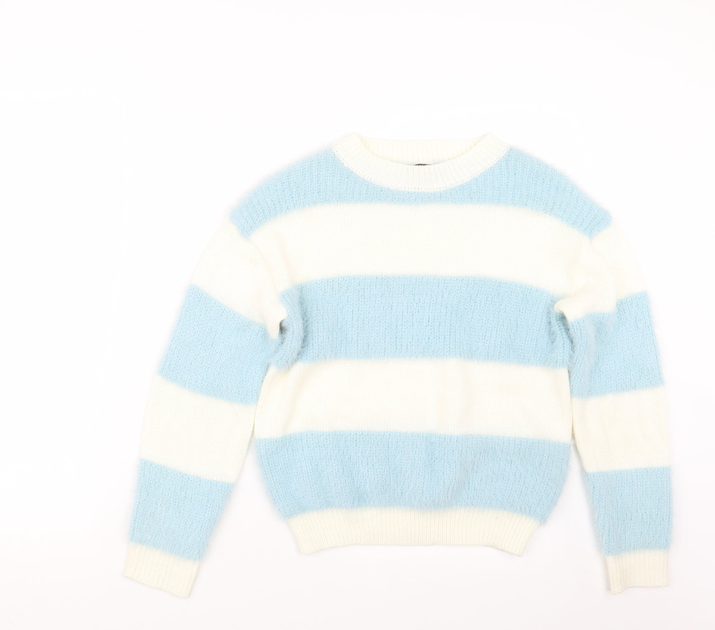 New Look Girls Blue  Knit Pullover Jumper Size 12-13 Years