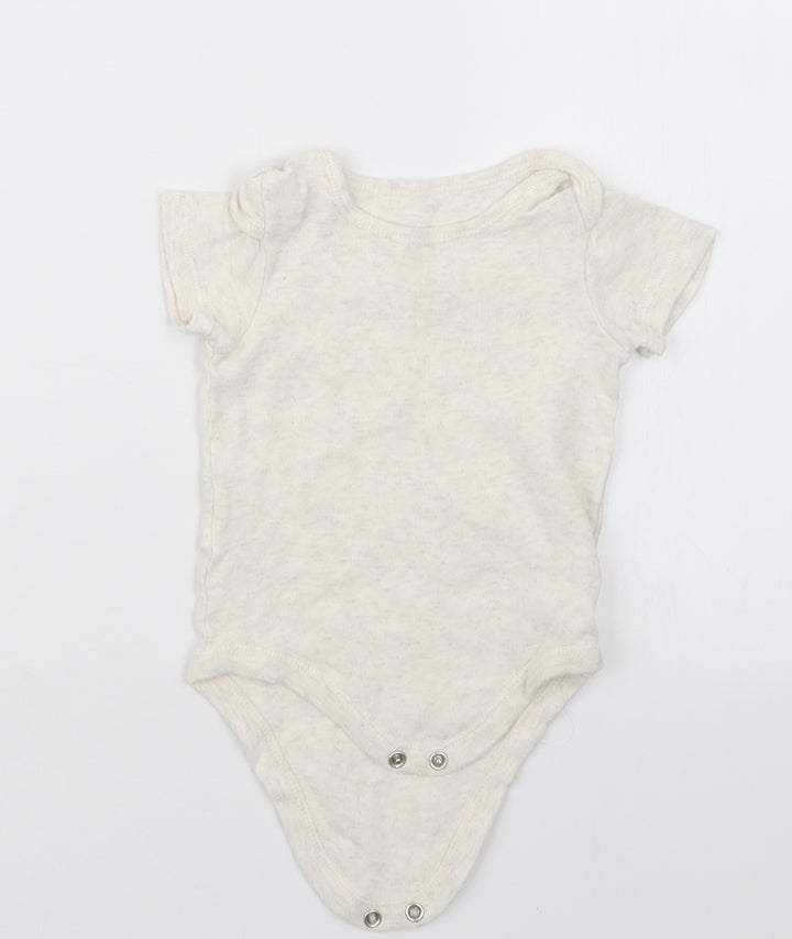TU Baby Beige Babygrow One-Piece Size 3-6 Months