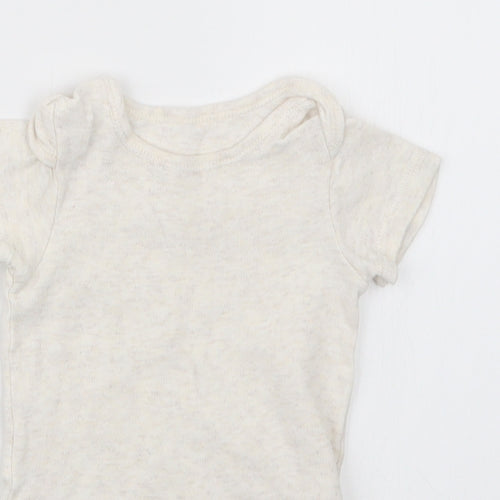 TU Baby Beige   Babygrow One-Piece Size 3-6 Months