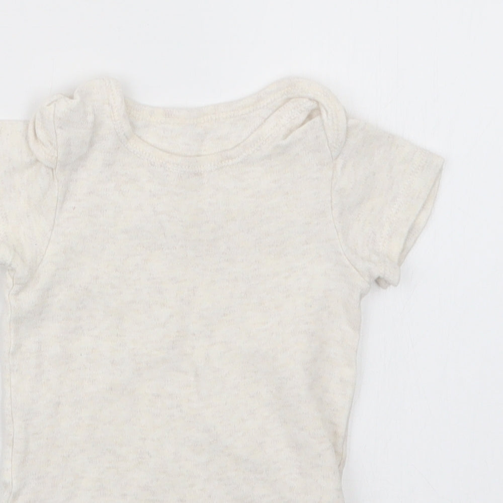 TU Baby Beige   Babygrow One-Piece Size 3-6 Months