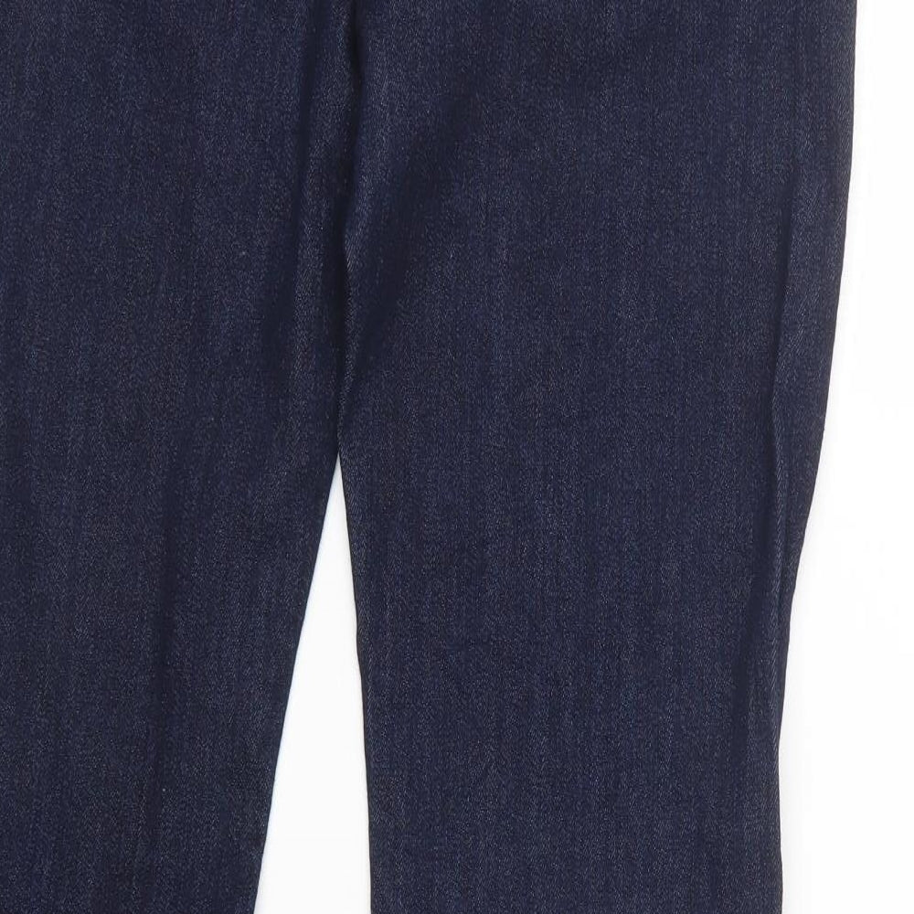 Denim Co. Womens Blue  Denim Bootcut Jeans Size 16 L33 in