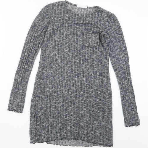 Cooperative Womens Blue  Knit Pullover Jumper Size S