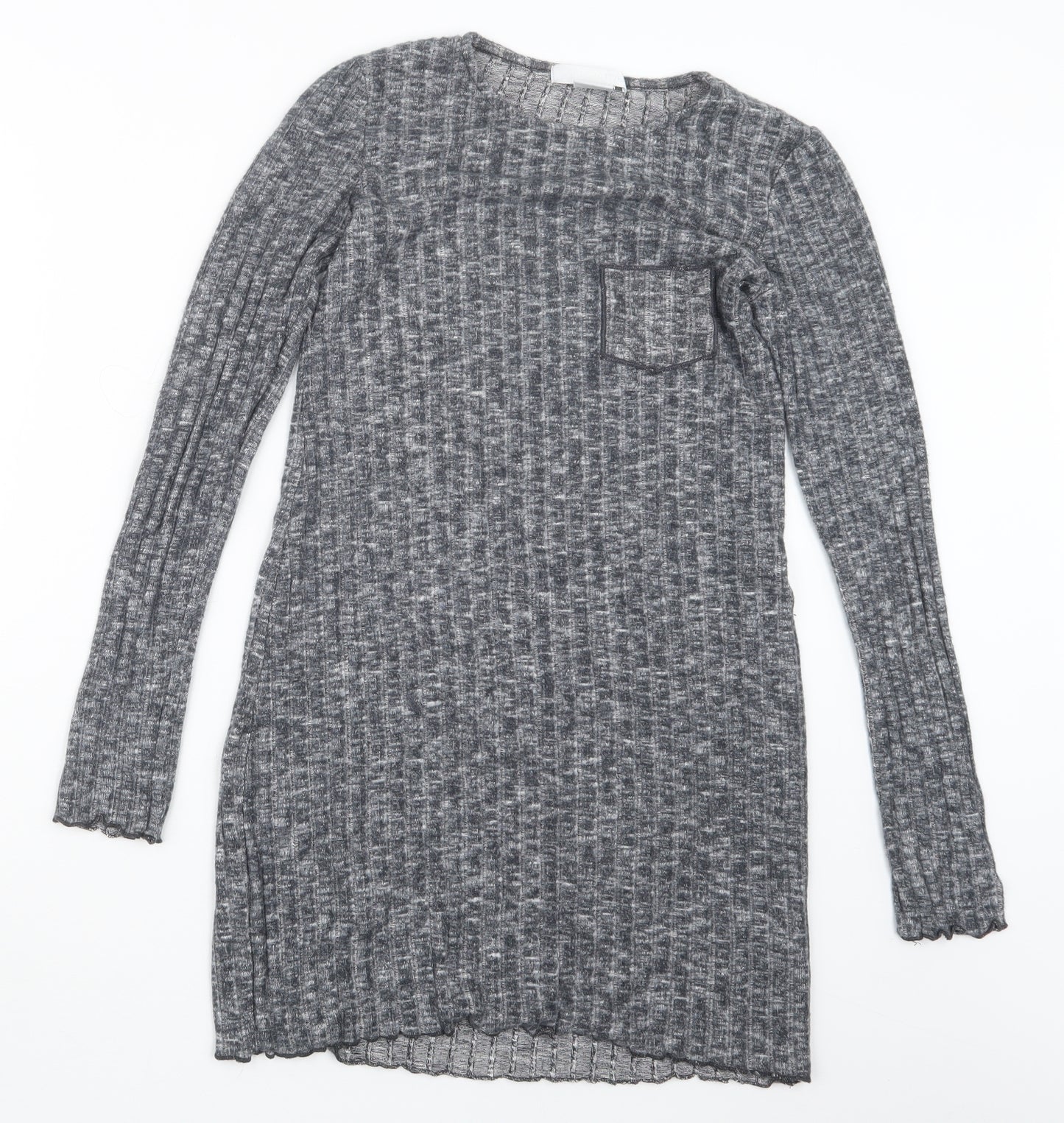 Cooperative Womens Blue  Knit Pullover Jumper Size S