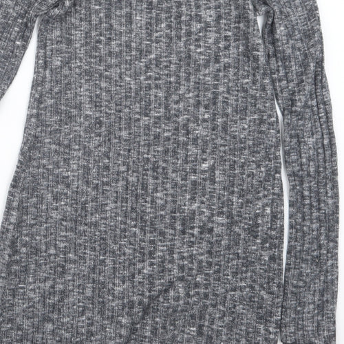 Cooperative Womens Blue  Knit Pullover Jumper Size S