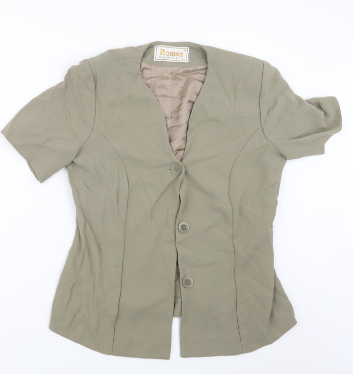 Roman Womens Green   Jacket  Size 14