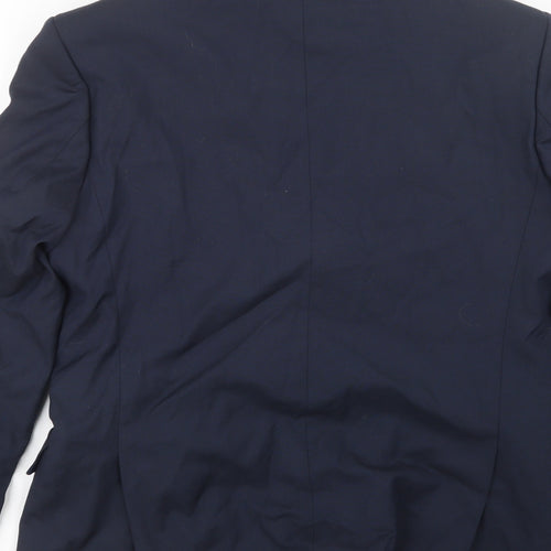 Marks and Spencer Mens Blue   Jacket Suit Jacket Size 36
