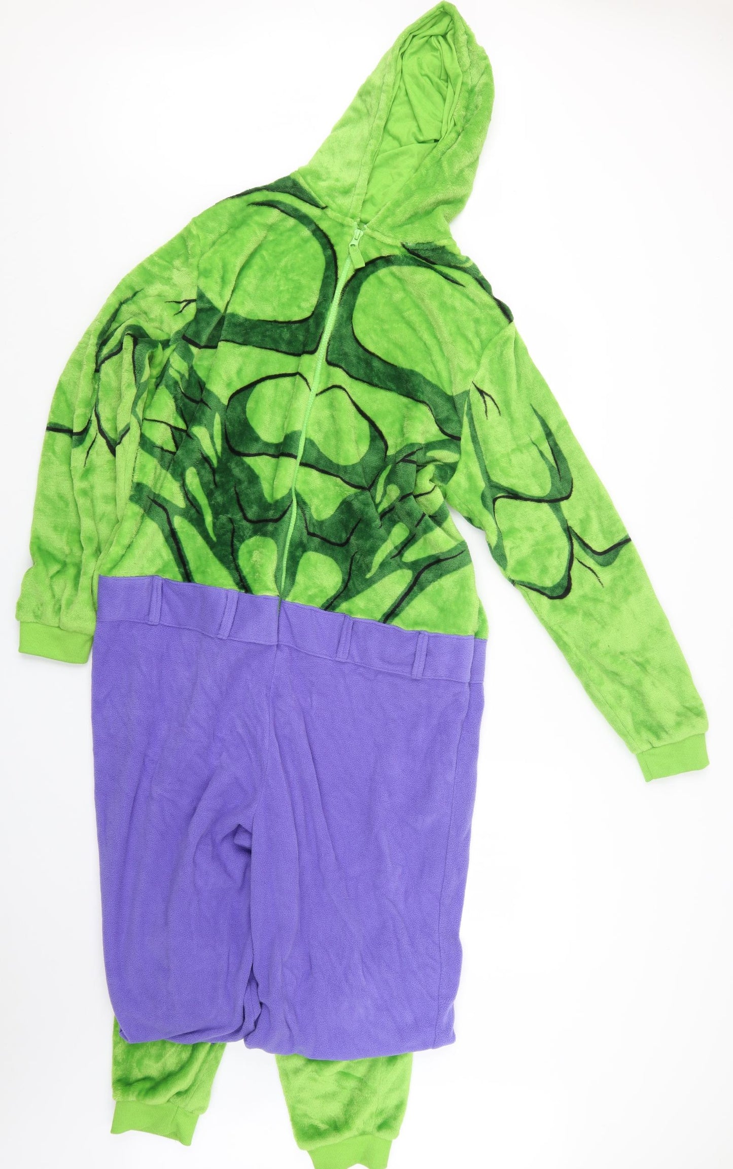 Primark Mens Green Geometric   One Piece Size XS  - The Hulk