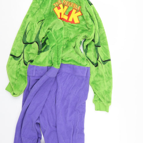 Primark Mens Green Geometric   One Piece Size XS  - The Hulk