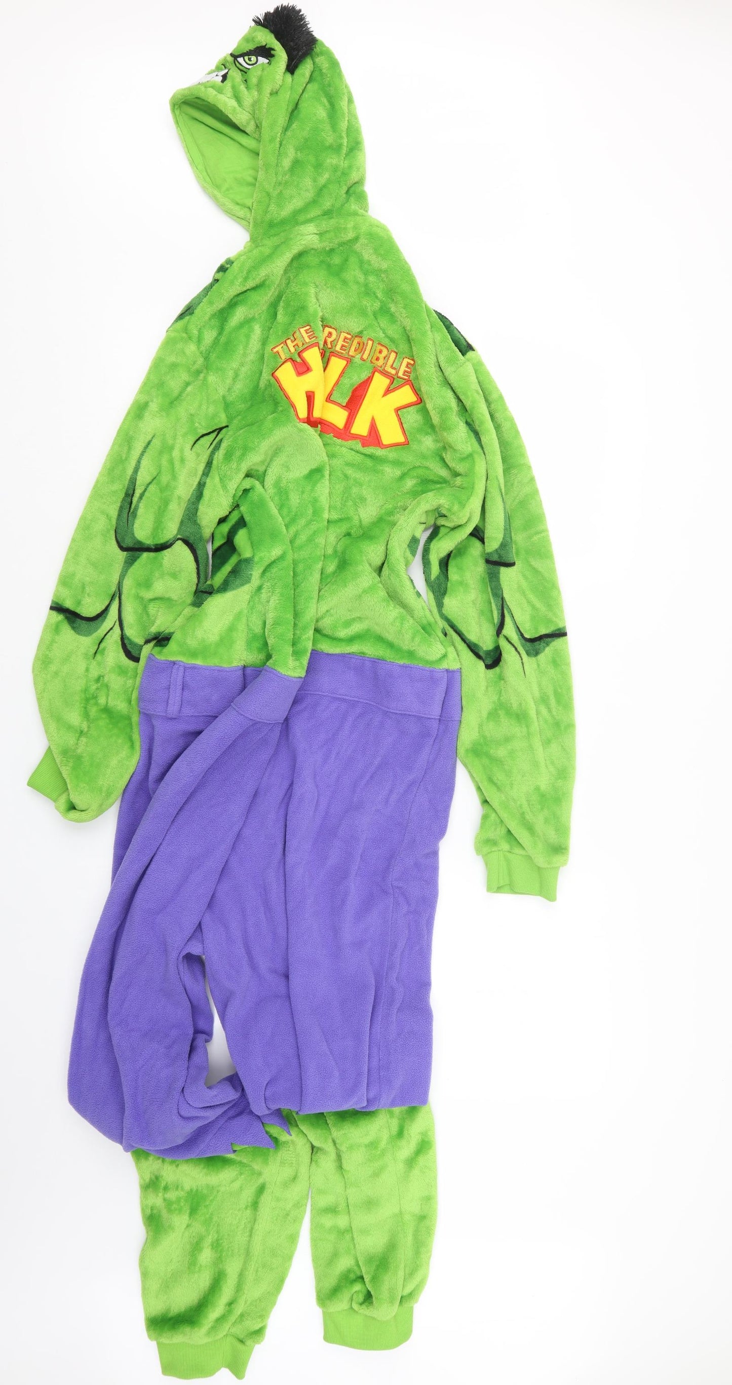Primark Mens Green Geometric   One Piece Size XS  - The Hulk