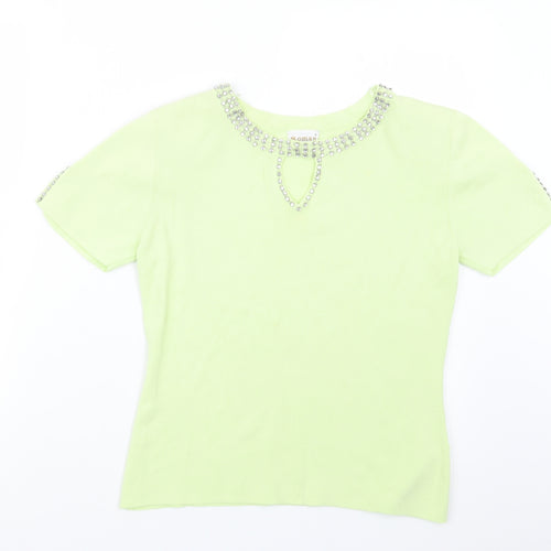 Roman Womens Green   Pullover Jumper Size S