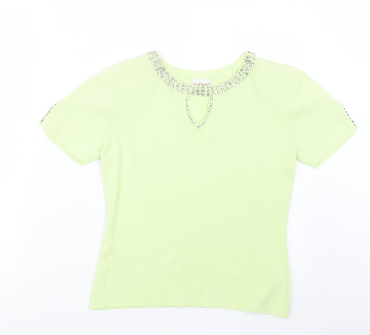 Roman Womens Green   Pullover Jumper Size S