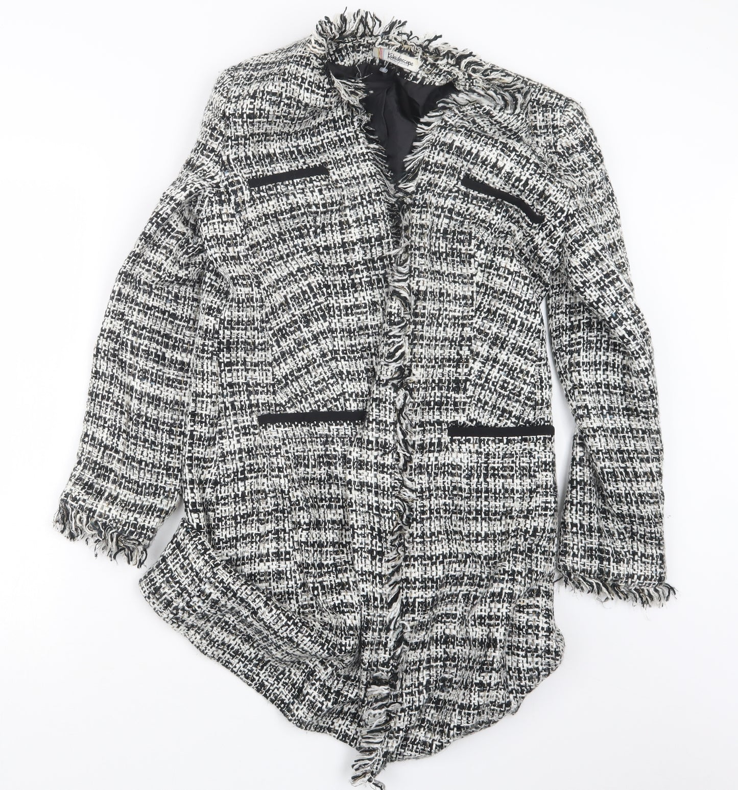 Kaleidoscope Womens Black   Jacket  Size 12