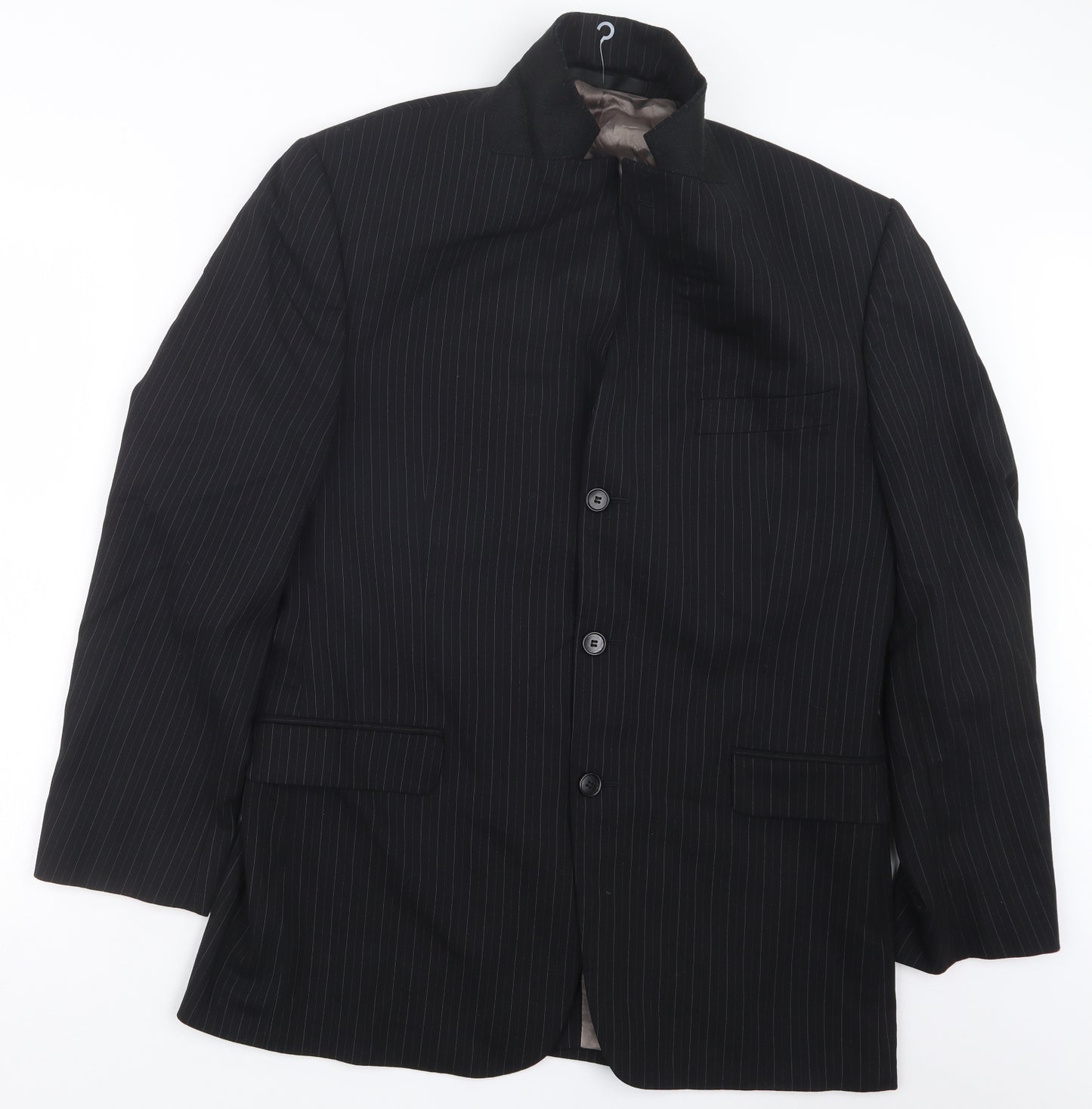 Marks and Spencer Mens Black   Jacket Suit Jacket Size 40