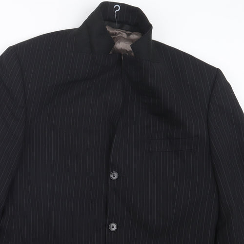 Marks and Spencer Mens Black   Jacket Suit Jacket Size 40
