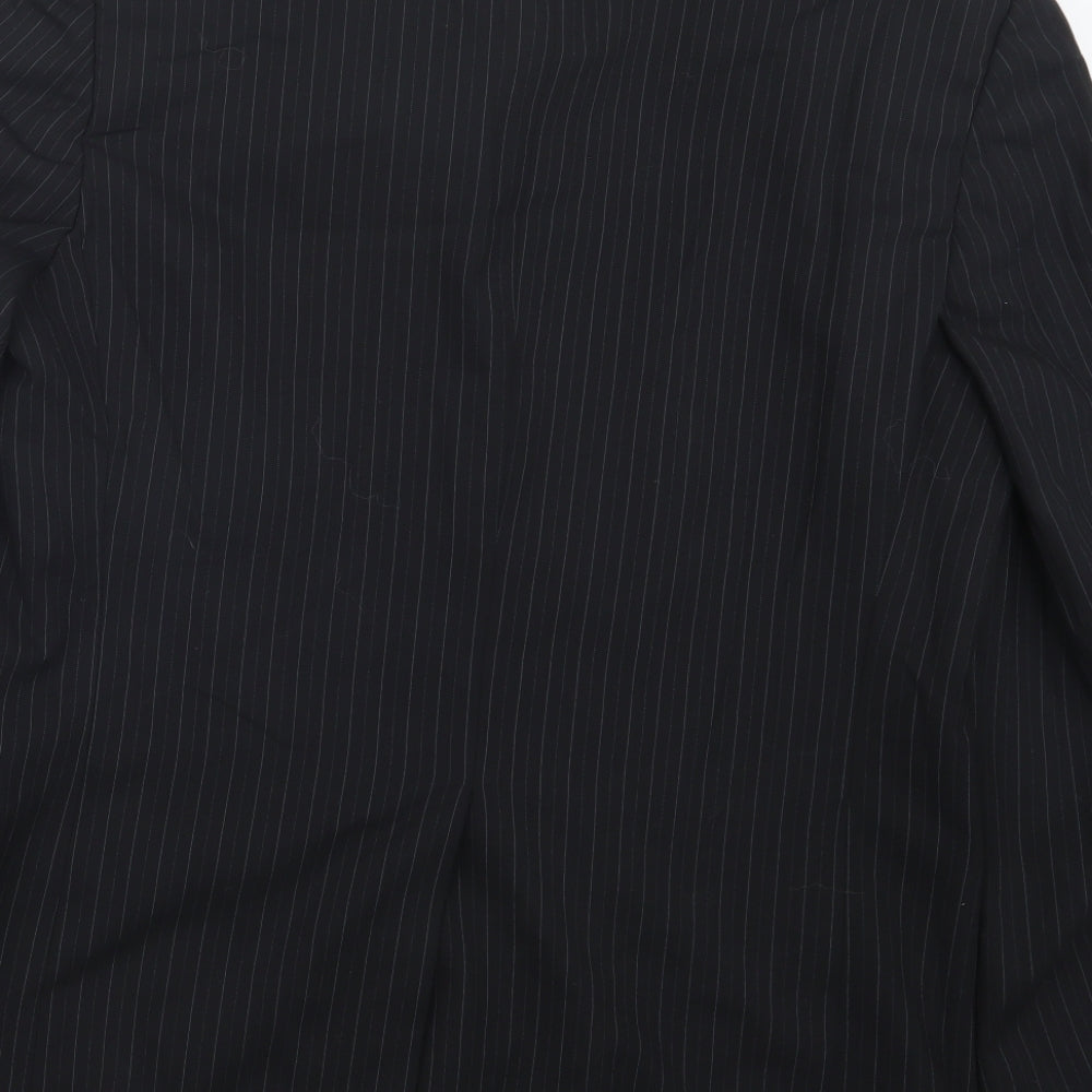 Marks and Spencer Mens Black   Jacket Suit Jacket Size 40