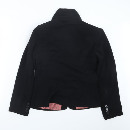 Preworn Womens Black   Jacket Blazer Size 10