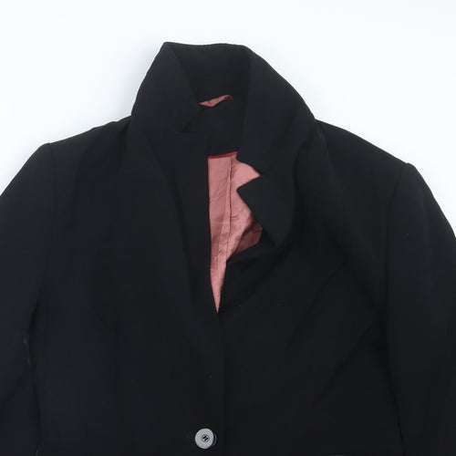 Preworn Womens Black   Jacket Blazer Size 10