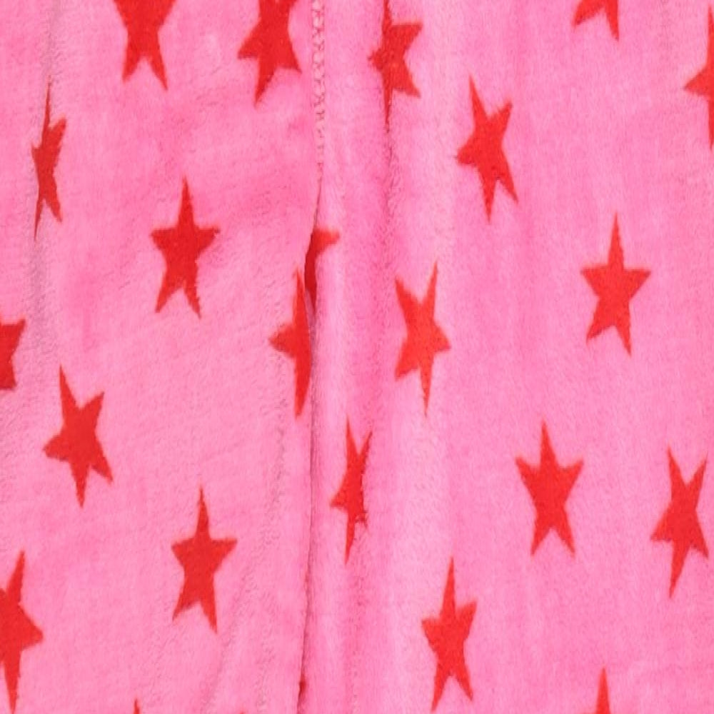 Preworn Girls Pink   Sweatpants Trousers Size 14-15 Years - Stars Pyjamas