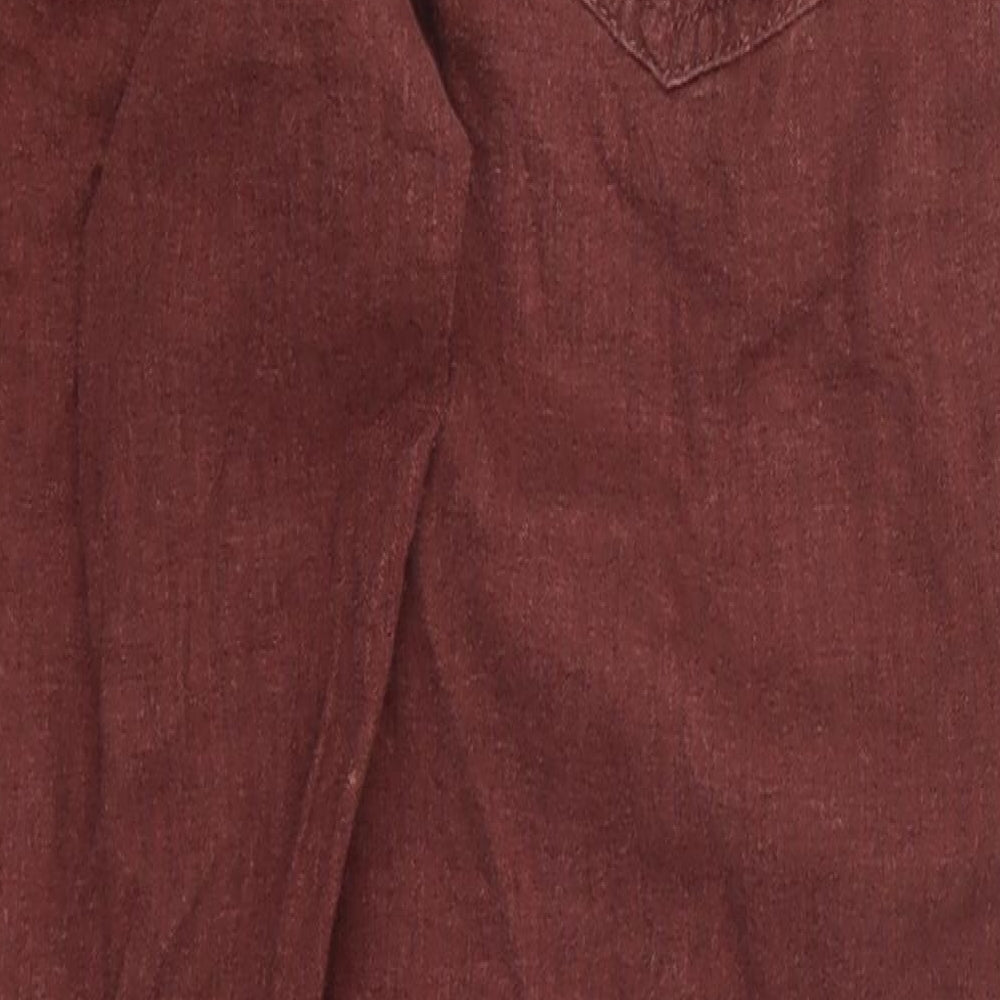 NEXT Womens Brown   Trousers  Size 10 L26 in