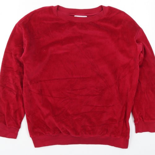Red Herring Womens Red   Pullover Sweatshirt Size S