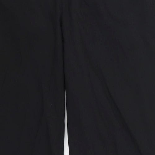Woolworths Womens Black   Trousers  Size 10 L31 in