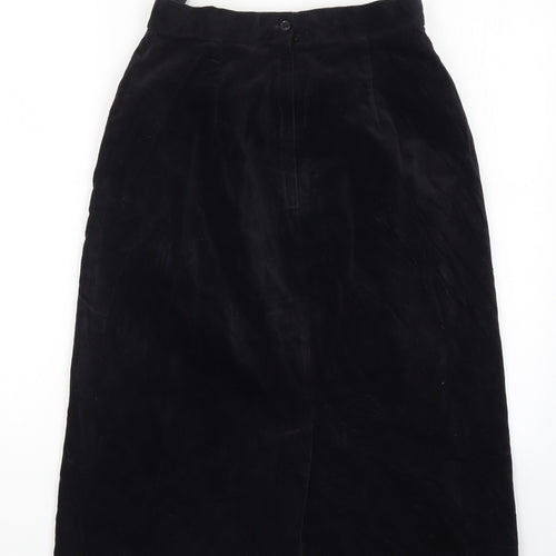 Preworn Womens Black   A-Line Skirt Size 14