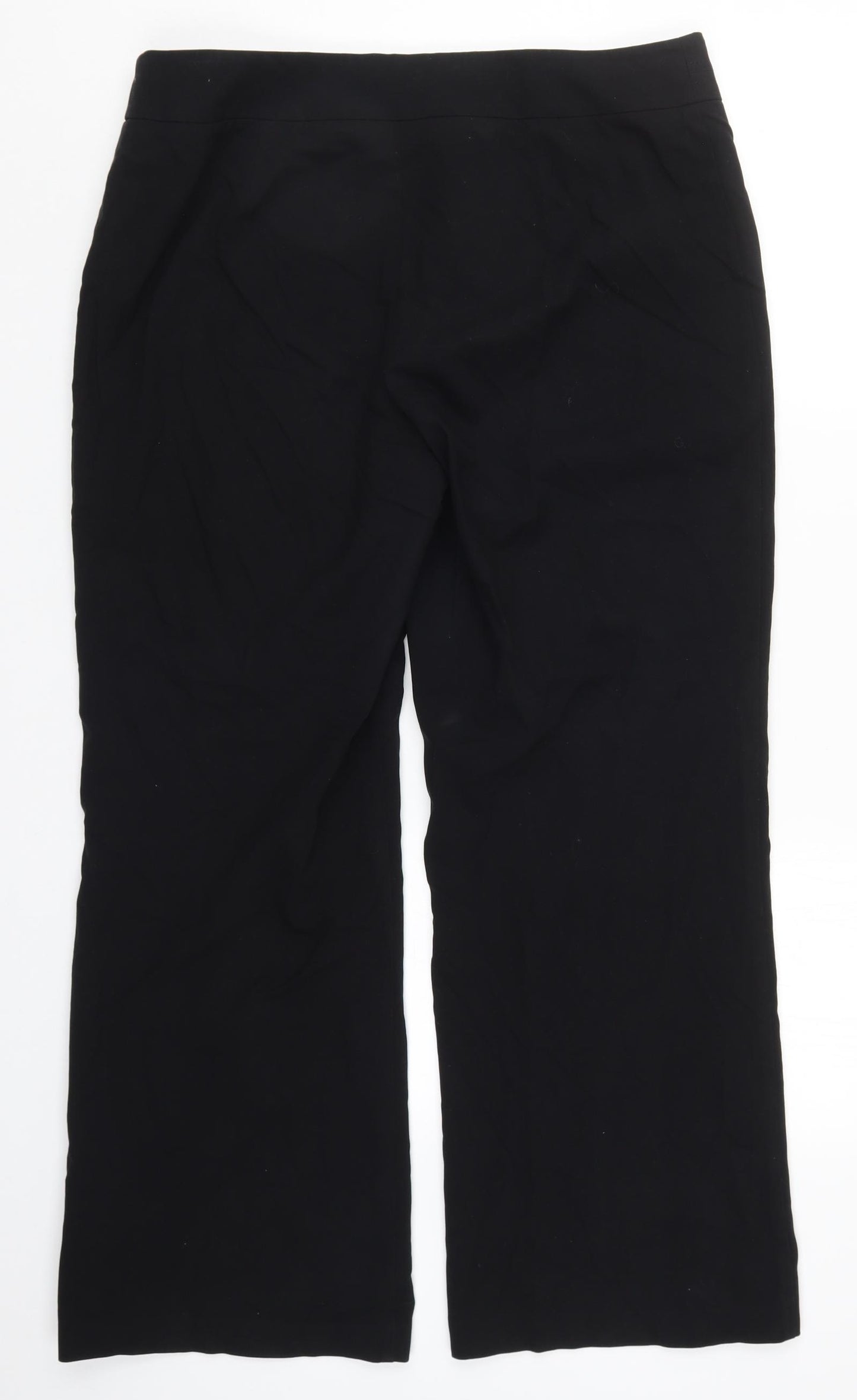 Marks and Spencer Womens Black   Trousers  Size 16 L29 in