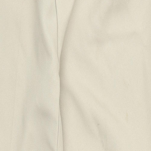 Slimma Womens Beige   Trousers  Size 12 L22.5 in