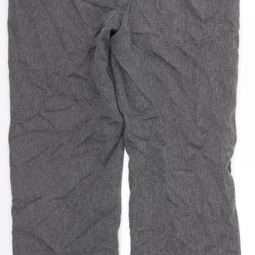 Debenhams Womens Grey Herringbone  Trousers  Size 12 L29 in