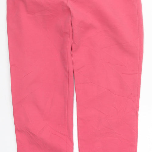 Club Monaco Womens Pink  Rayon Cropped Trousers Size 28 in L23.5 in